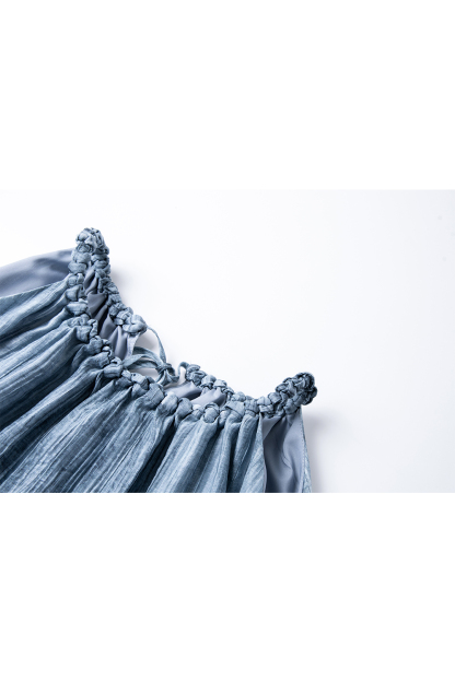 French Halter Strap Dress