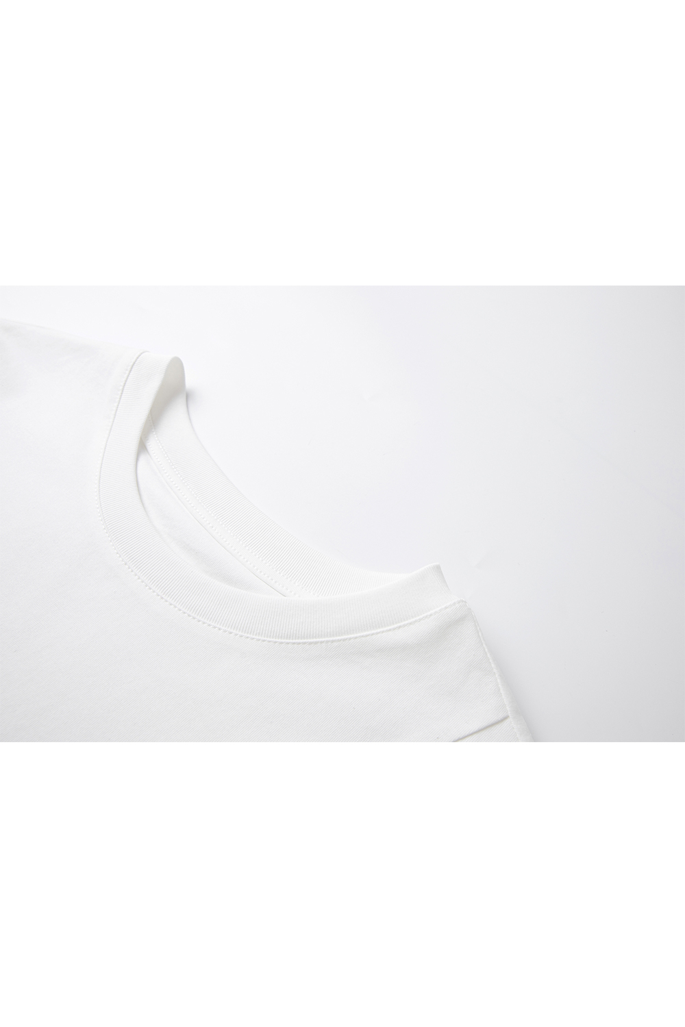 Cotton Solid Color Knitted T-Shirt
