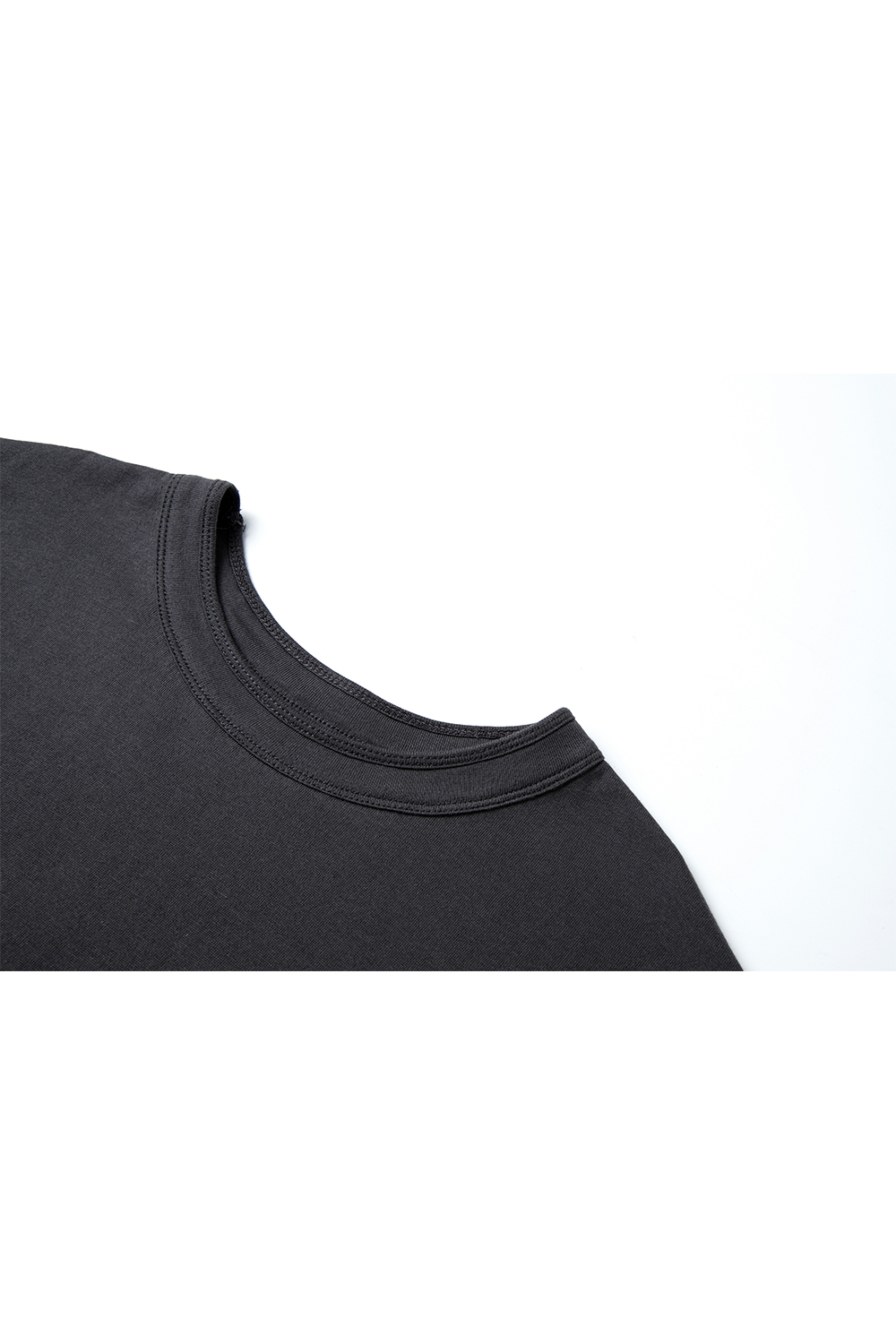 Round Neck Raglan Solid Color T-Shirt