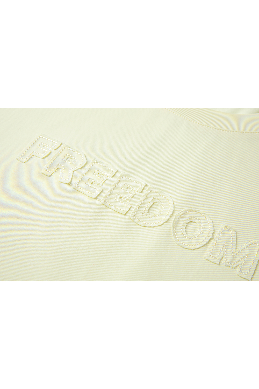 Cotton Folded Sleeve T-Shirt