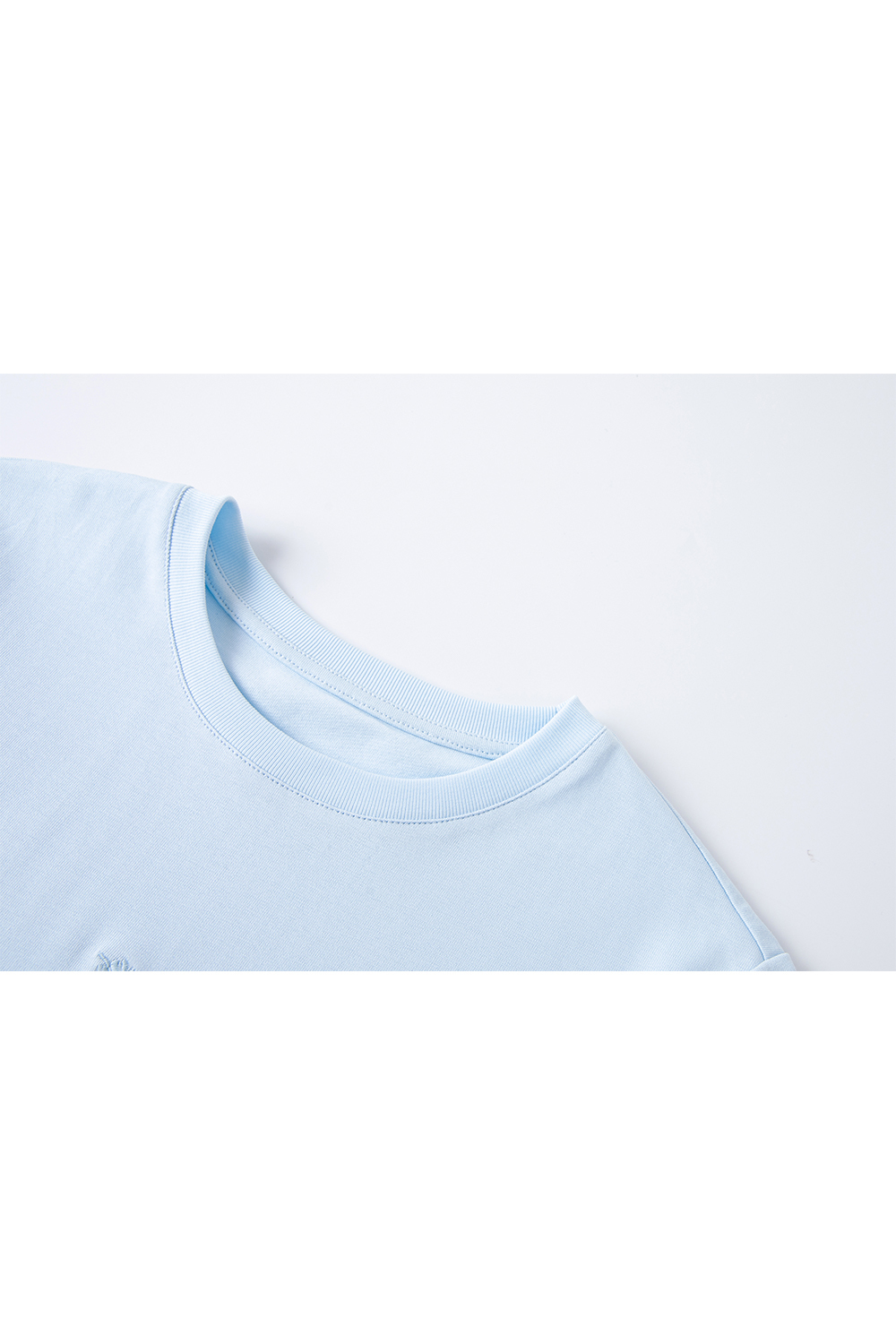 100% Cotton 3D Embroidered T-Shirt