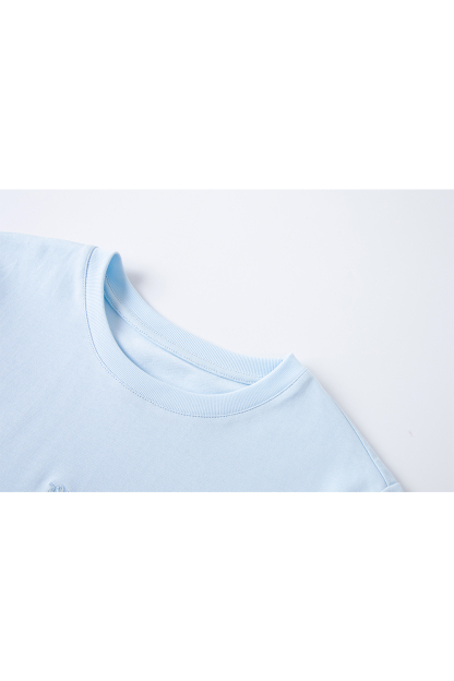 100% Cotton 3D Embroidered T-Shirt