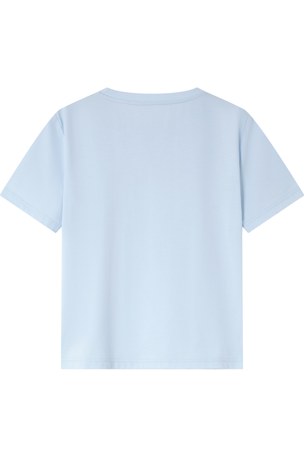100% Cotton Flower Embroidered T-Shirt