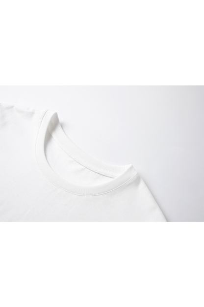 Animal Embroidery Straight T-Shirt