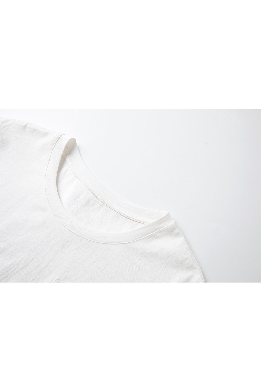 Hollow A Letter Embroidered T-Shirt