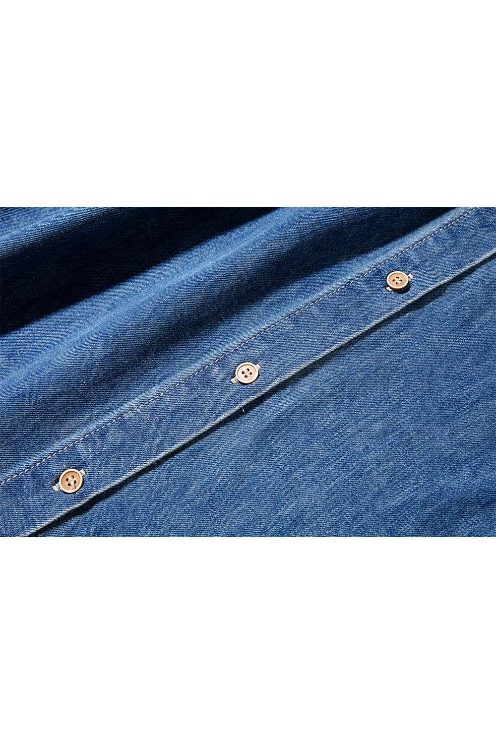 Cotton Loose Denim Dress