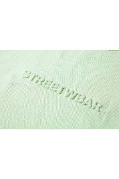 Letter Embossed T-Shirt