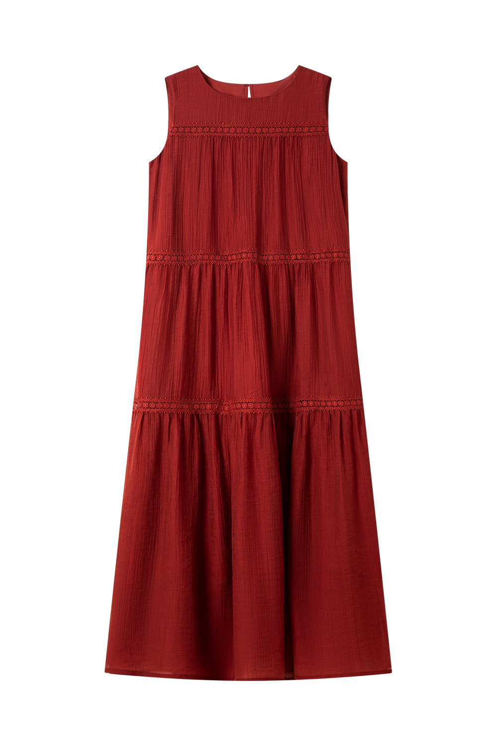 Vacation Style Sleeveless Loose Dress