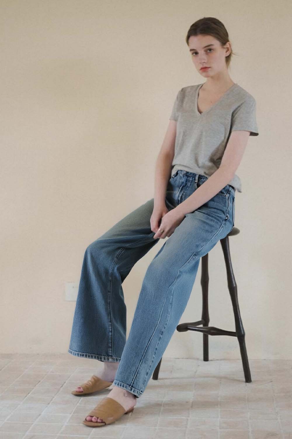 High Waist Wide Leg Jeans