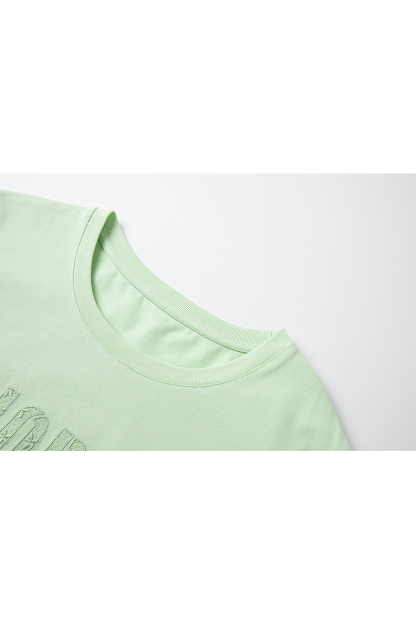Lace Embroidery Casual T-Shirt
