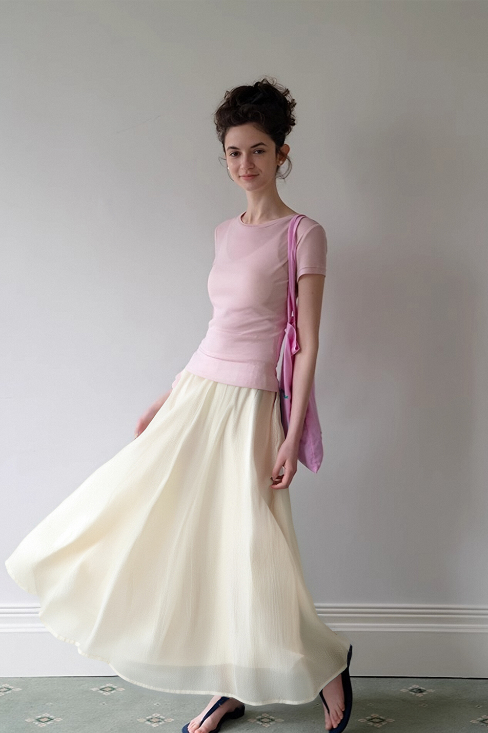 Elegant Three-Layer Skirt
