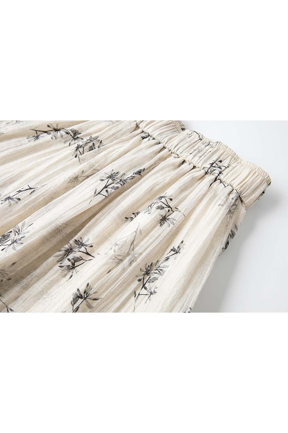 Loose Botanical Pattern Culottes