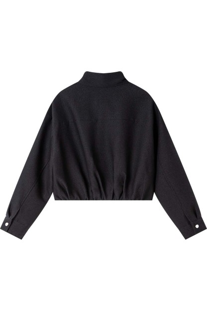Workwear Style Short Lapel Jacket
