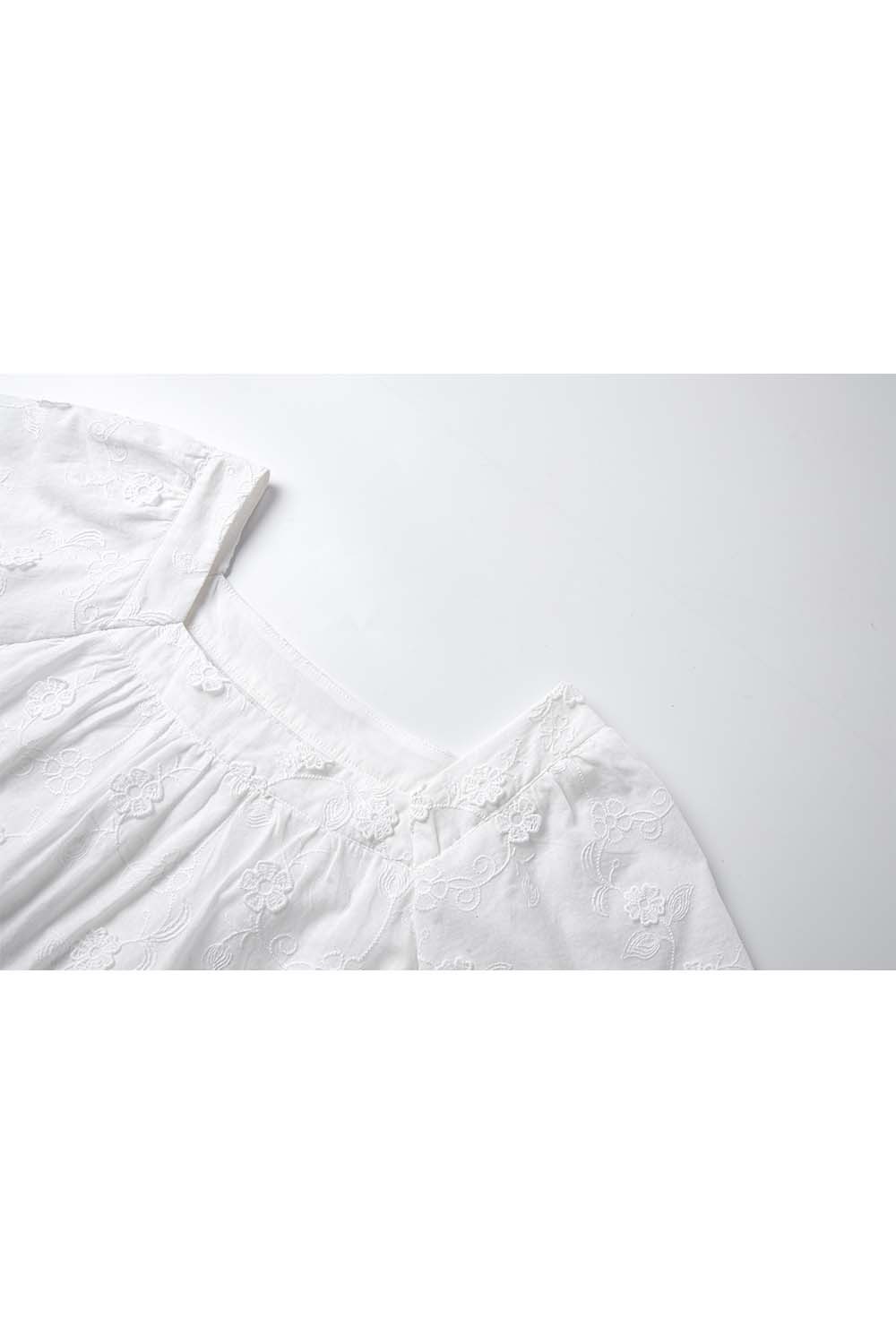 100% Cotton 3D Flower Shirt