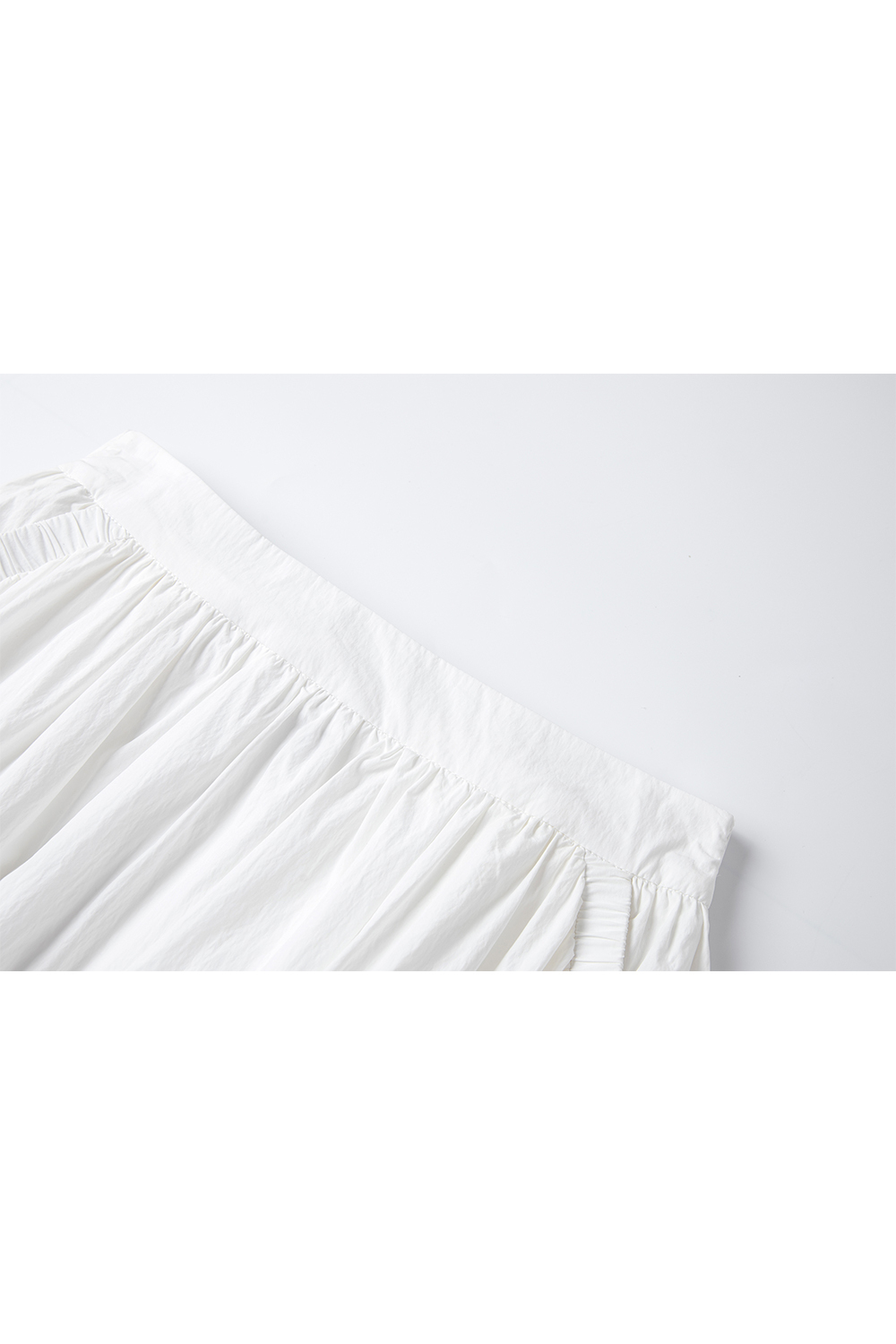 Soft And Loose Woven Umbrella Skirt