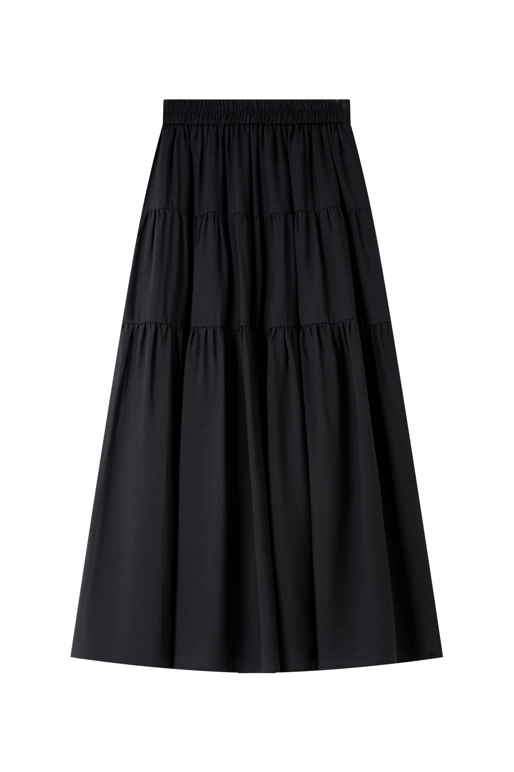 Minimalist Style Patchwork Skirt