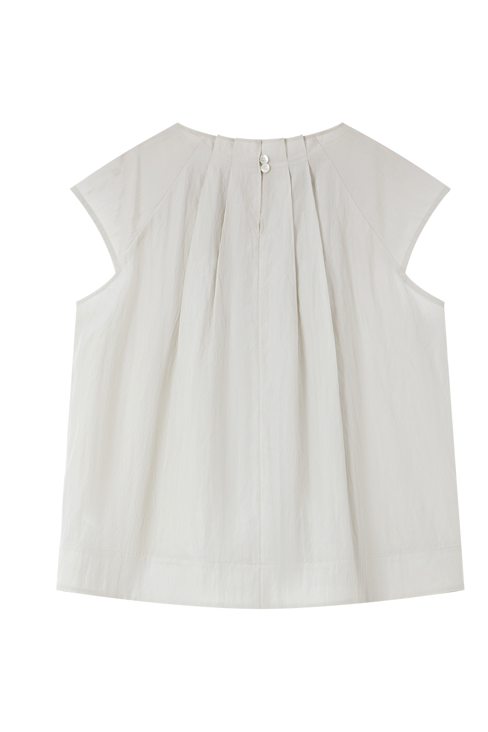 Fashionable Design Pleated Shirt