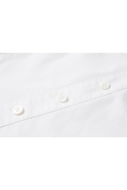 Solid Loose Cotton Dress