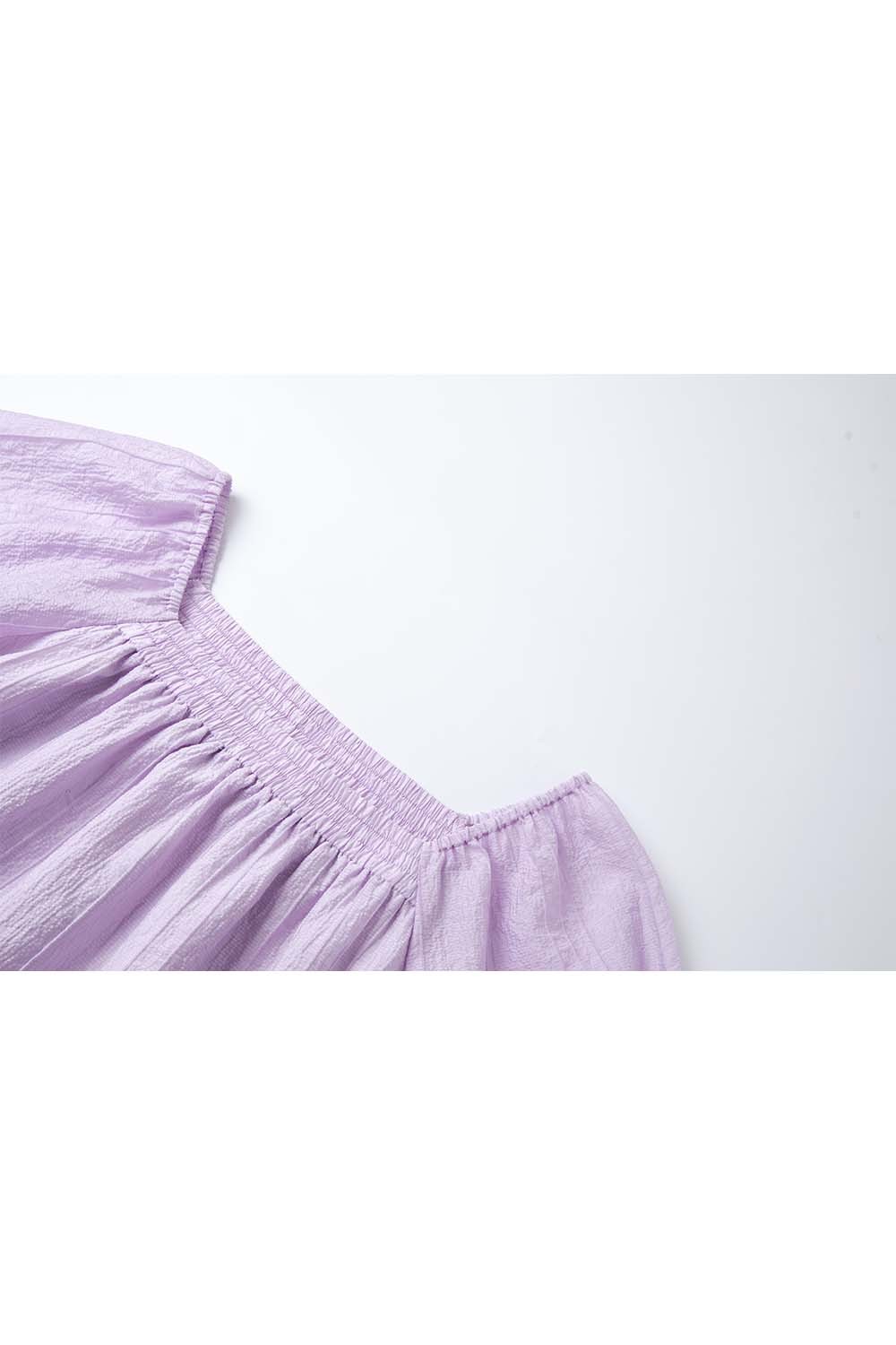 Lyocell Square Neck Straight Dress