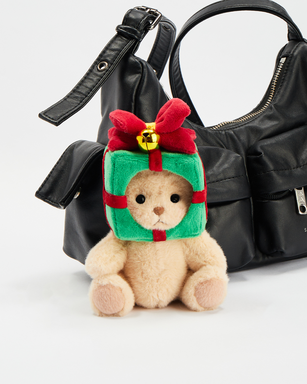 Getahug Surprise Gift Box Mini Bear | 5.9 Inches Stuffed Animal Bag Charm Keychains Christmas Gift