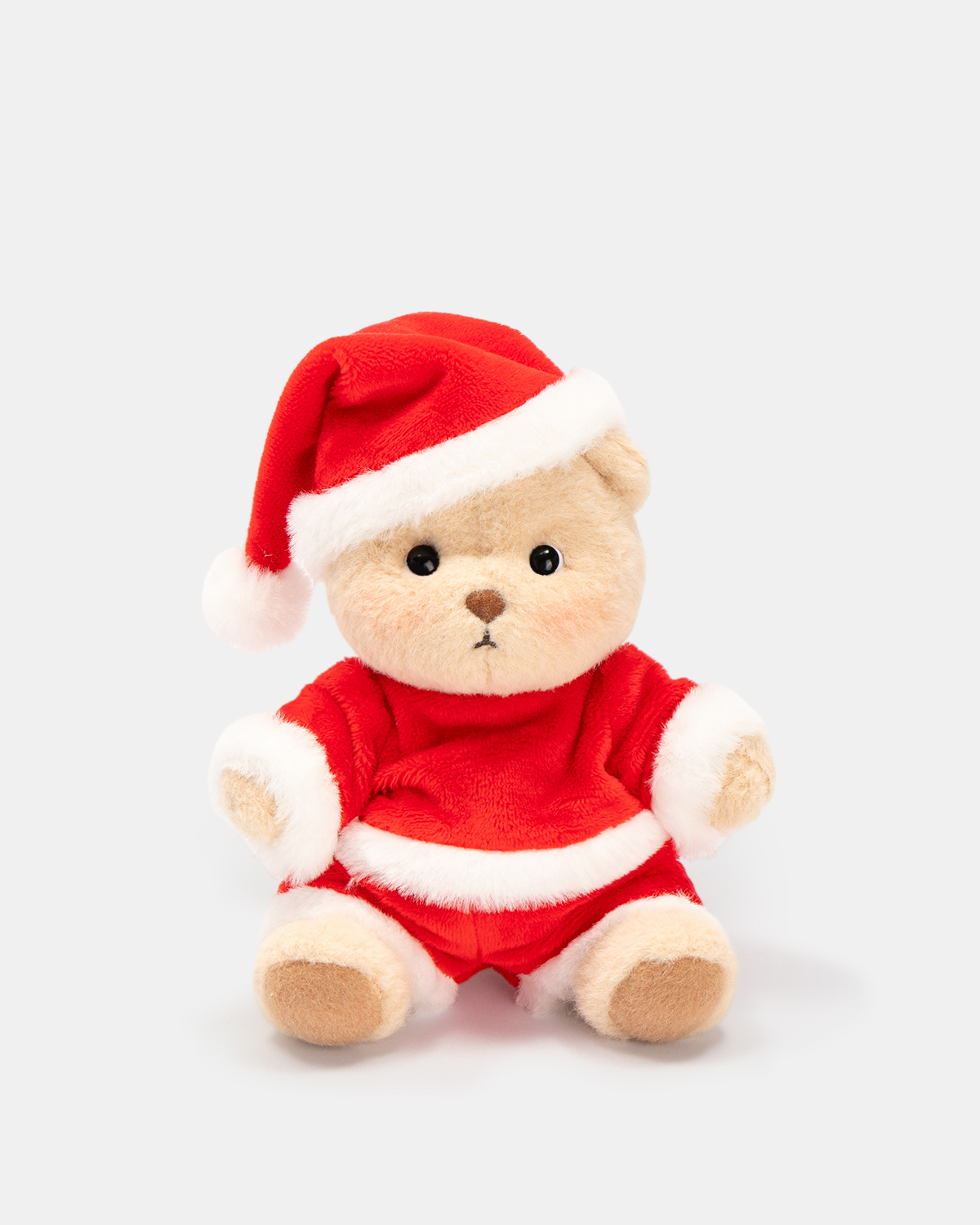 Getahug Santa Claus Mini Bear | 5.9 Inches Stuffed Animal Bag Charm Keychains Christmas Gift