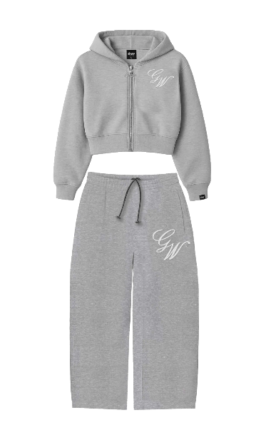 MEN'S CROP SET (Full Zipped)