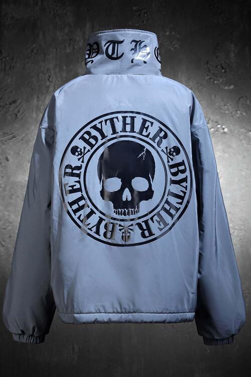 ByTheR Reversible Reflective Fleece High Neck Jumper