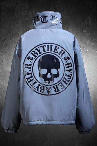 ByTheR Reversible Reflective Fleece High Neck Jumper