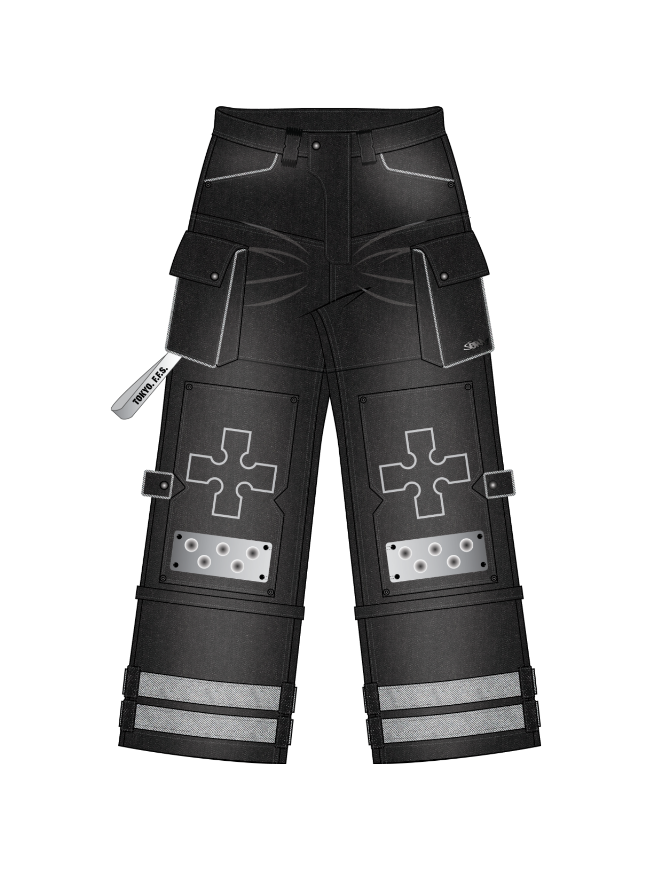 "FLAME" Cargo Pants