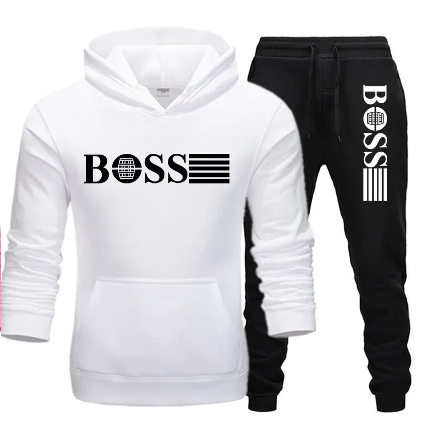 2025 Autumn/Winter fitness sets, men's and women's casual sets, paired with fashionable hooded sweatshirts and sweatpants