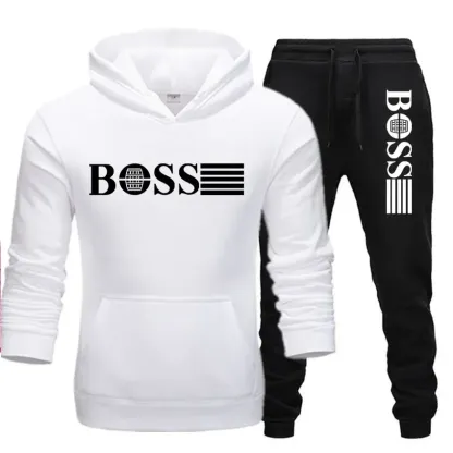 2025 Autumn/Winter fitness sets, men's and women's casual sets, paired with fashionable hooded sweatshirts and sweatpants