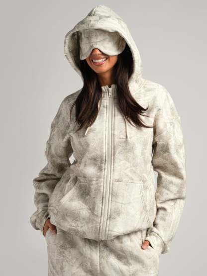 Airplane Mode Travel Zip Hoodie