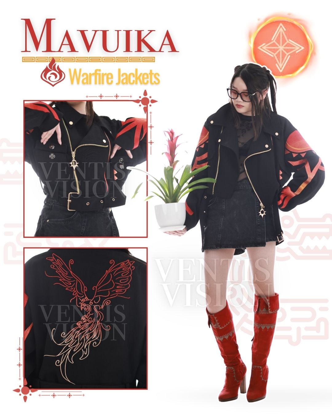 Cropped Mavuika Jacket