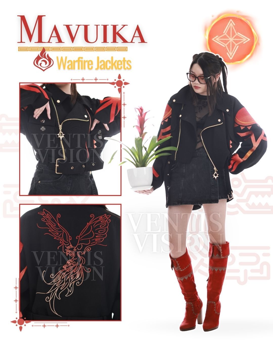 Cropped Mavuika Jacket