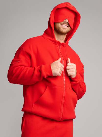 Airplane Mode Travel Zip Hoodie