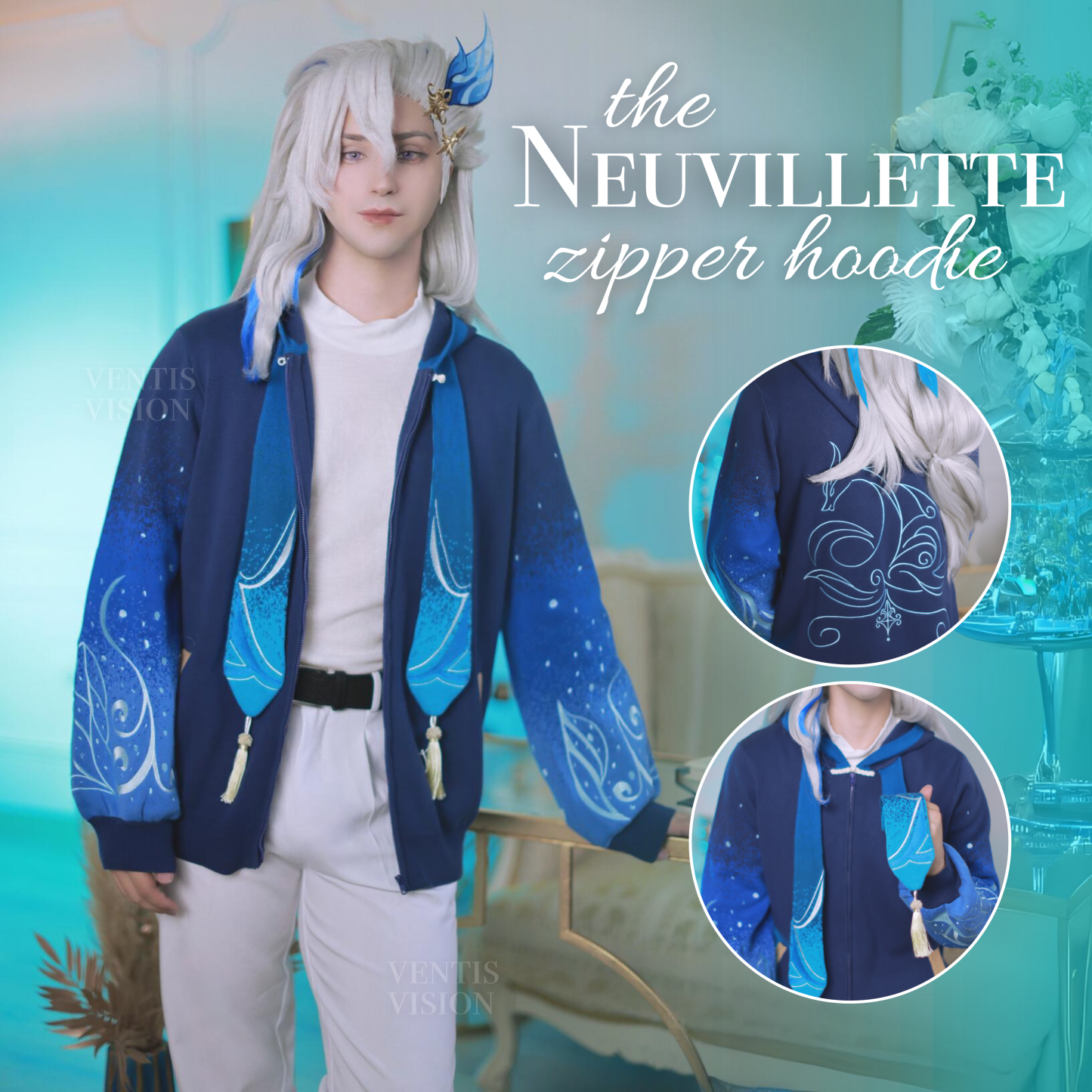 Genshin Zipper Hoodie II