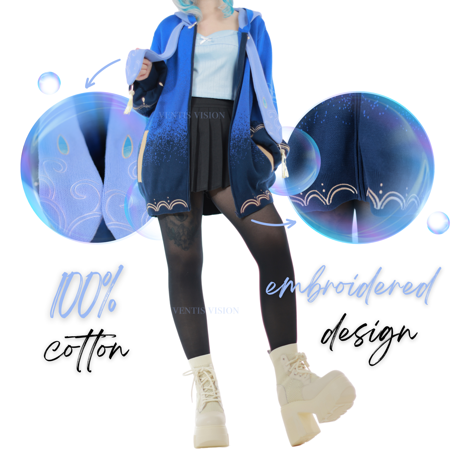 Genshin Zipper Hoodie II