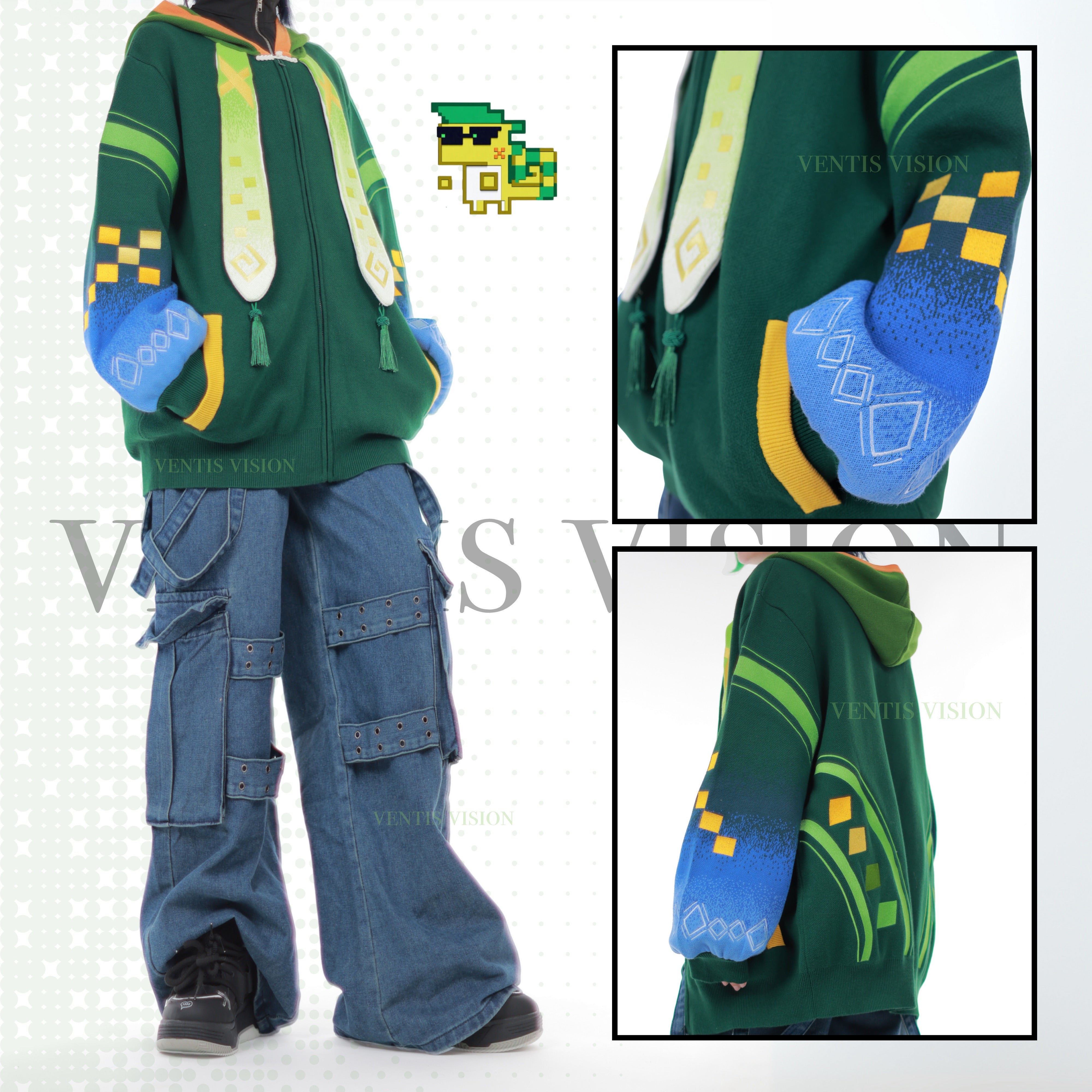 Kinich Zipper Hoodie