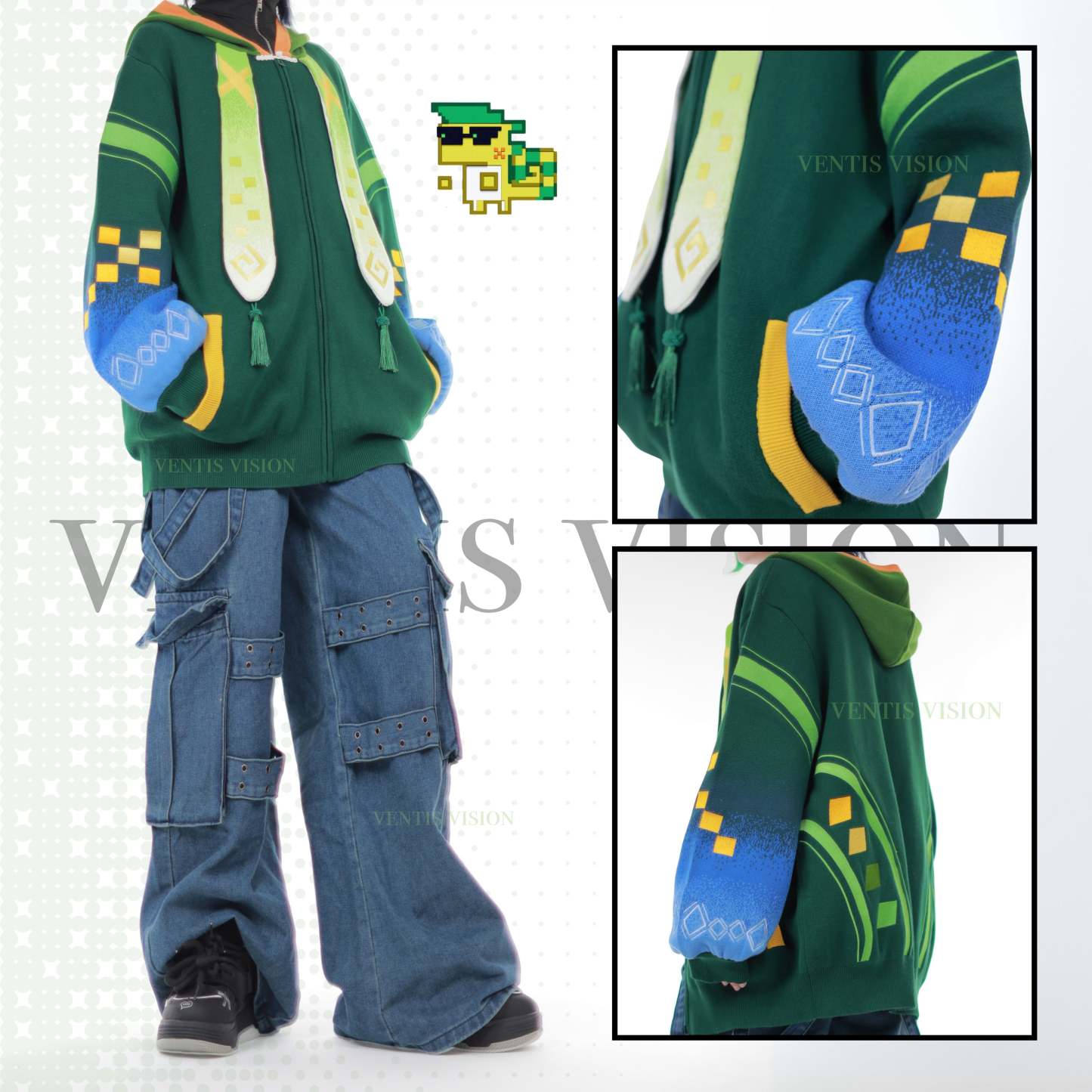 Kinich Zipper Hoodie