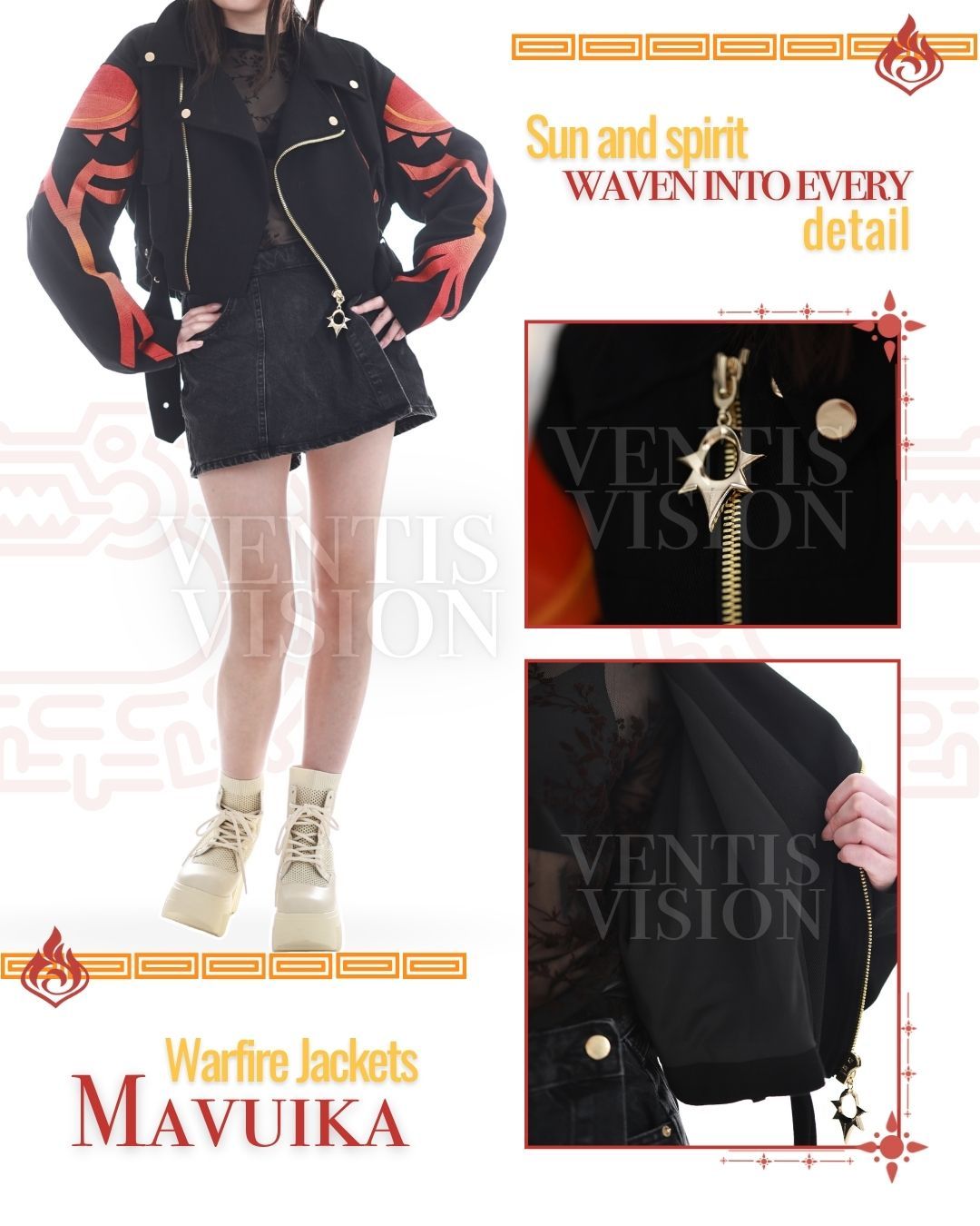 Cropped Mavuika Jacket