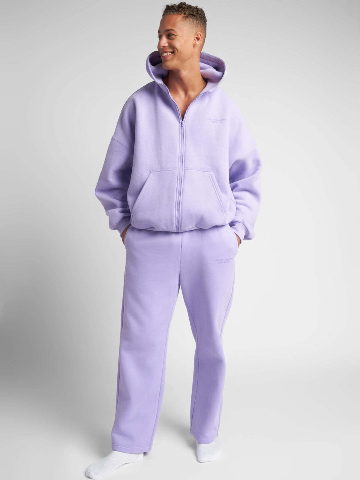 Pastel Zip Hoodie
