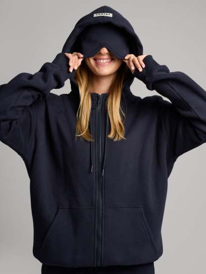 Airplane Mode Travel Zip Hoodie
