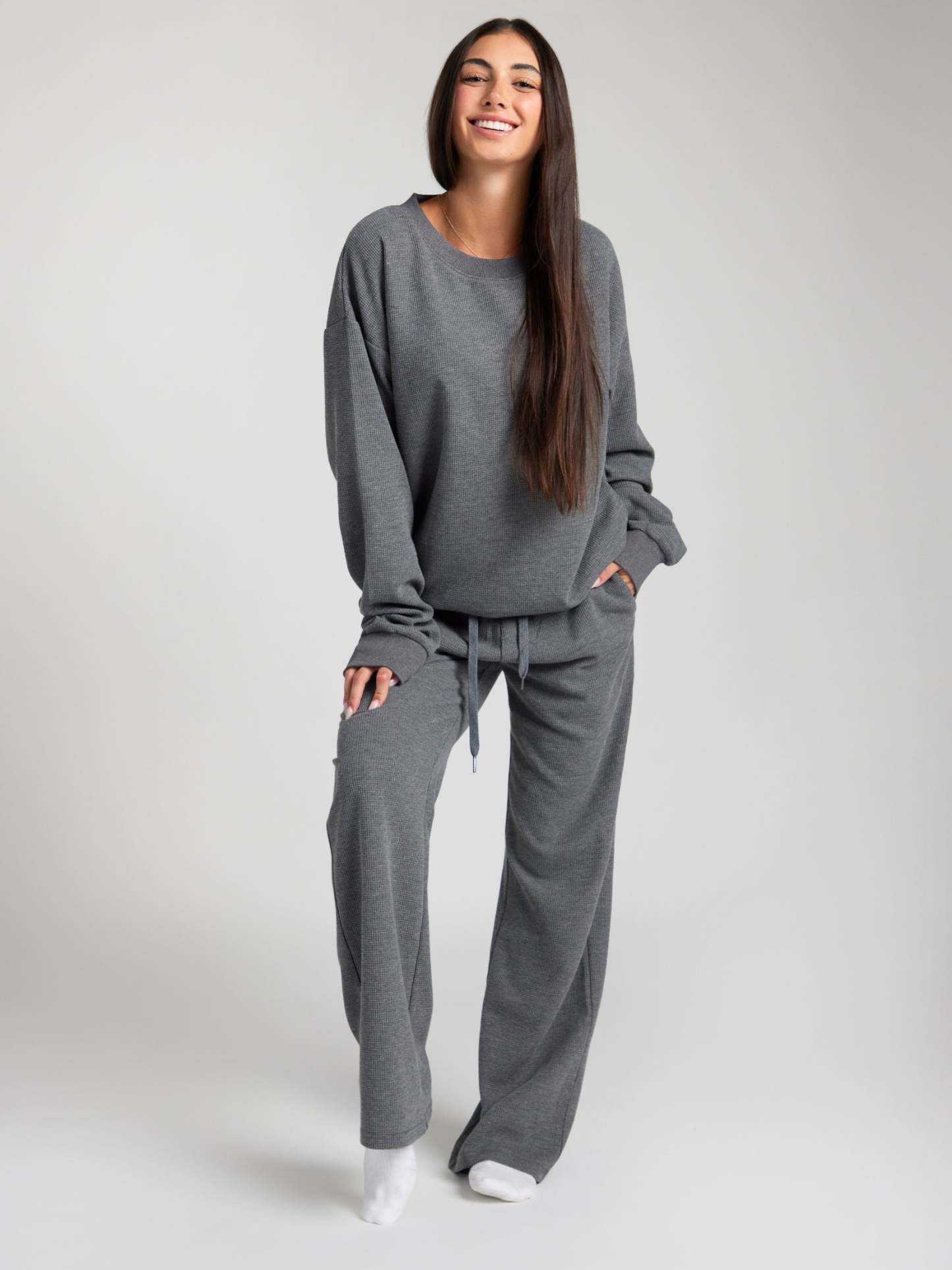 Waffle Lounge Long Sleeve