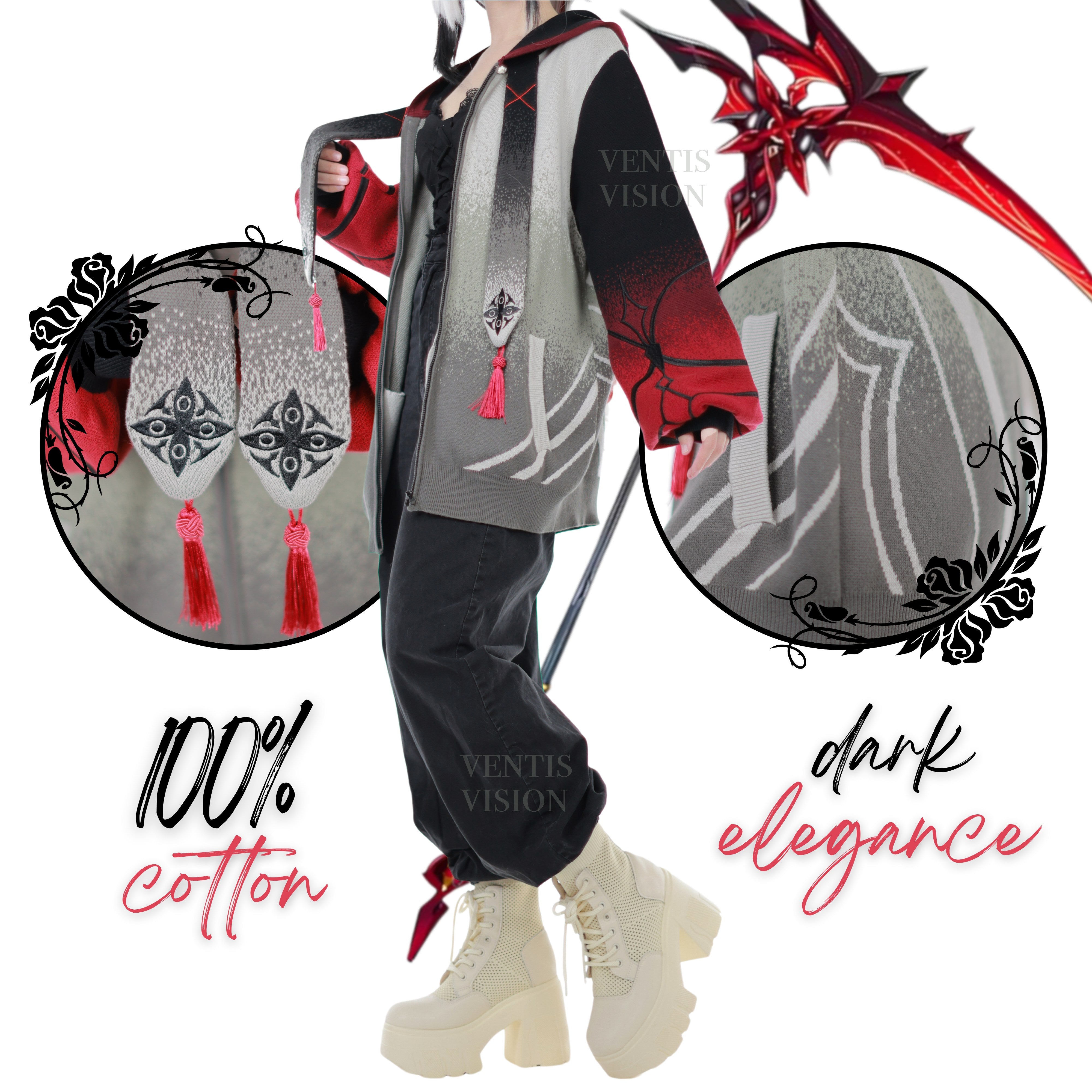 Genshin Zipper Hoodie II