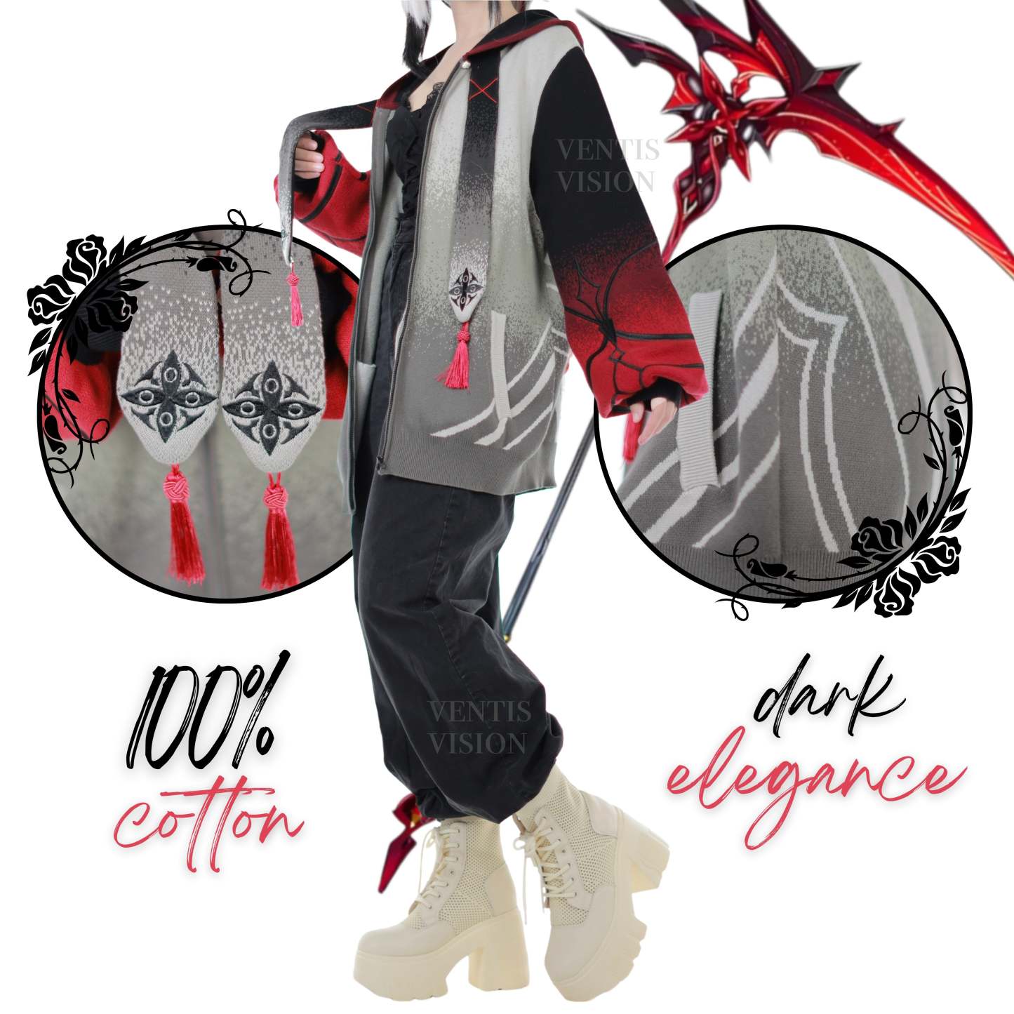 Genshin Zipper Hoodie II