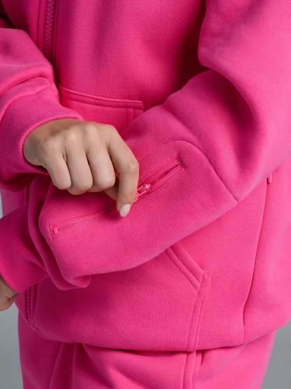 Airplane Mode Travel Zip Hoodie