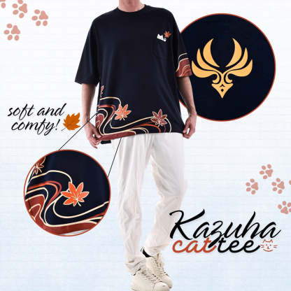 Kazuha Cat T-Shirt 