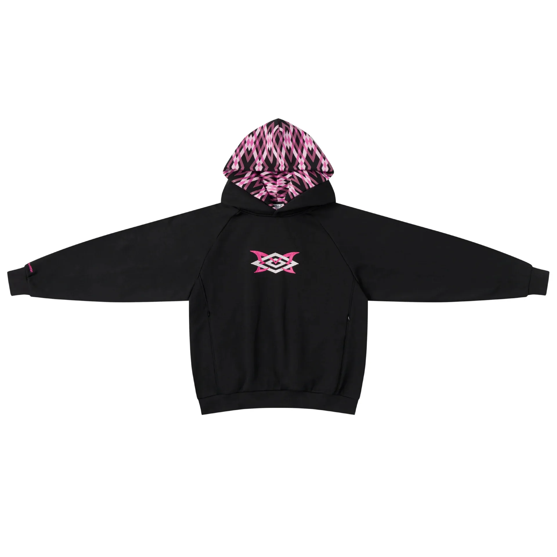 European and American street fashion punk hip-hop style men's Y2K Gothic Harajuku hooded pullover loose pants sports suit