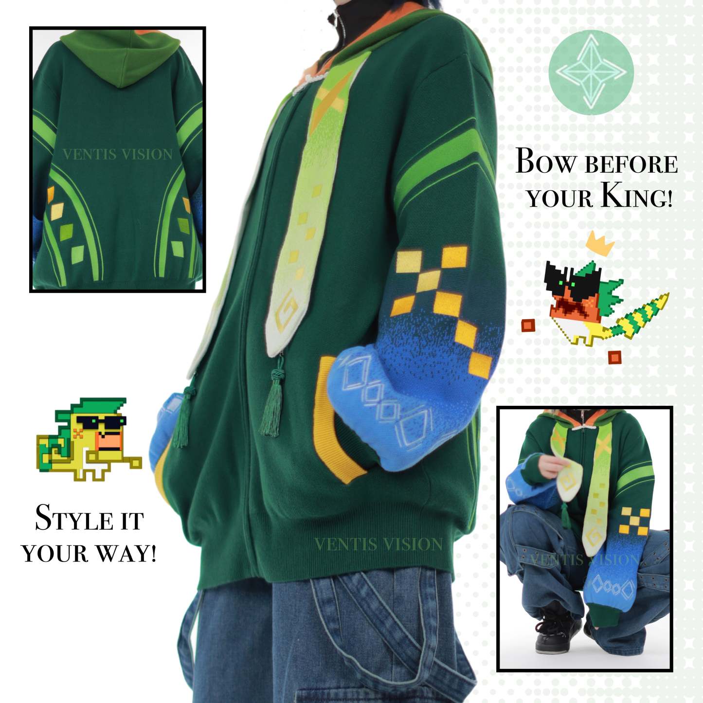 Kinich Zipper Hoodie