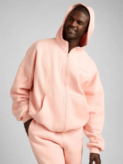 Pastel Zip Hoodie